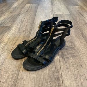 Merona Gladiator Sandals - Leather Flats